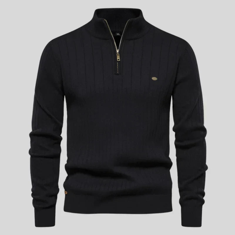 Men's Classic Half-Zip Sweater