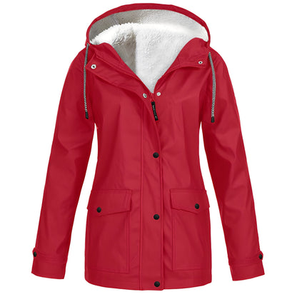 Waterproof Women's Jacket Fleece Insulated