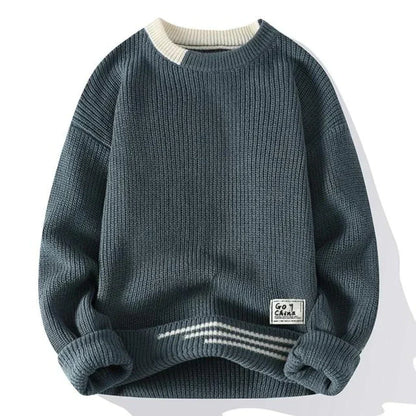 Men's Soft Knit Casual Sweater