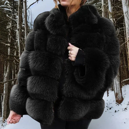 Lola - Weicher Wollparka Damen