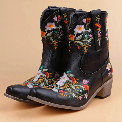 Weatherproof Cowgirl Boots Vintage Look