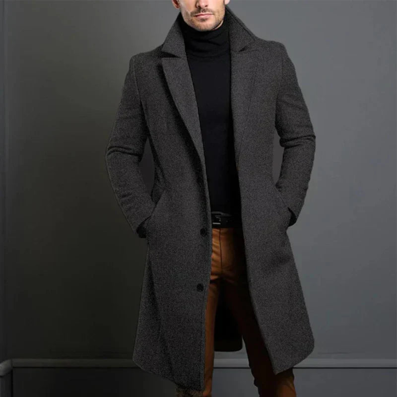 Men's Wool Coat Quality Made