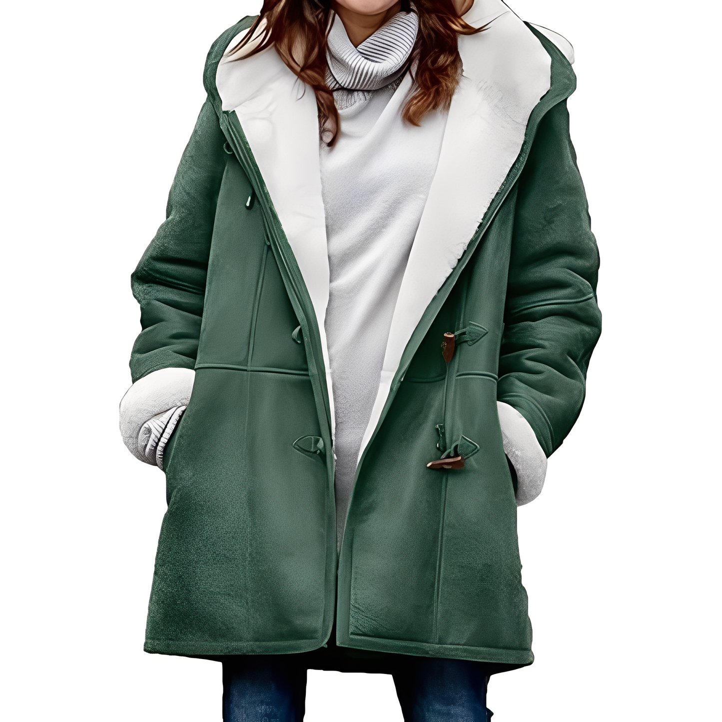 Hooded Coat Women Casual Winter