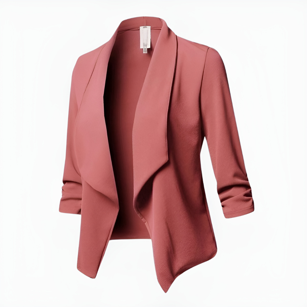 Elegant Women's Blazer Long Sleeve Formal