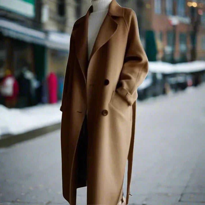 Elegant Women's Long Coat Chic