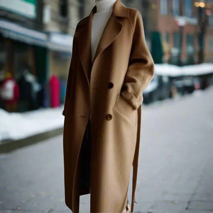 Elegant Women's Long Coat Chic