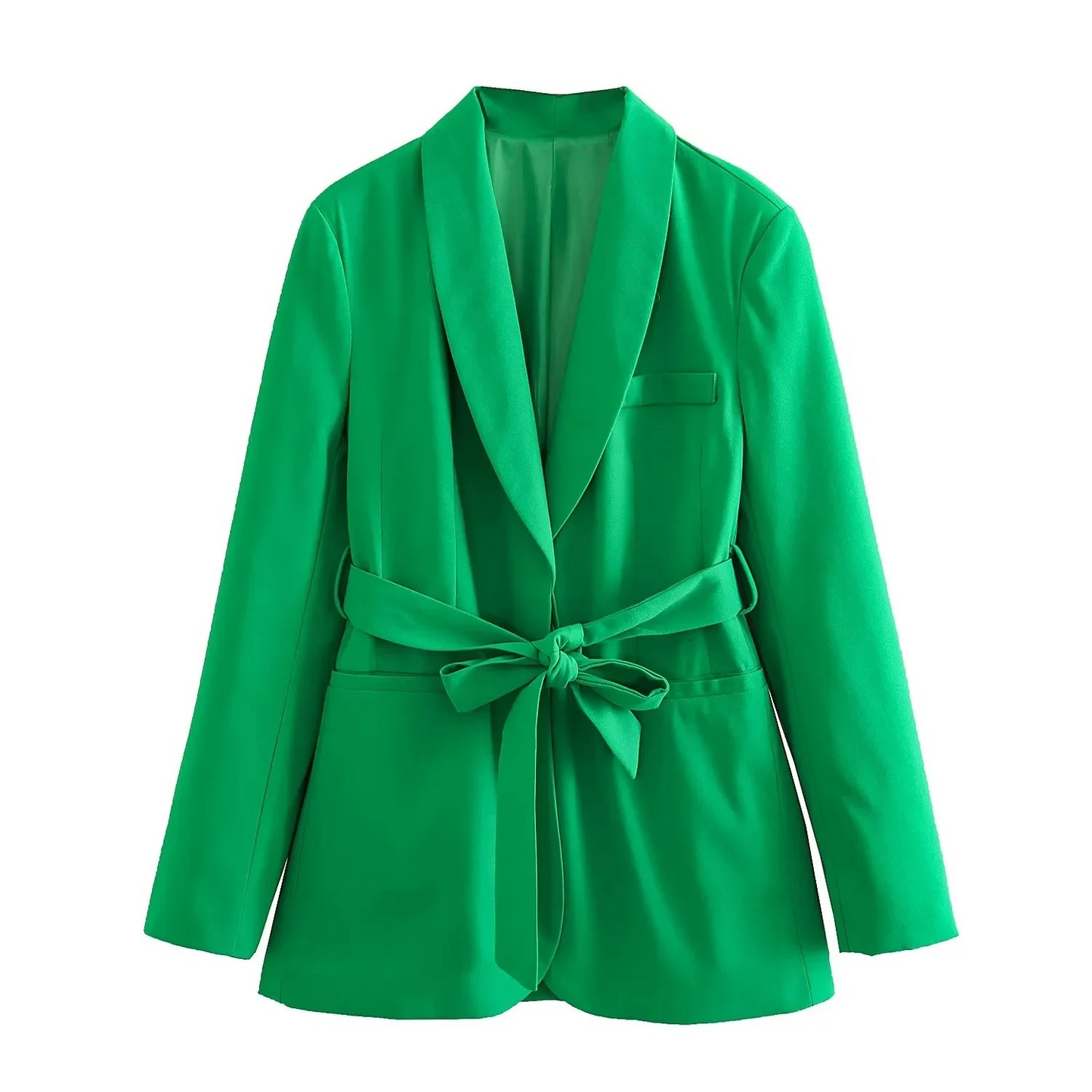 Fashionable Home Suit Set Blazer and Pants Multicolor