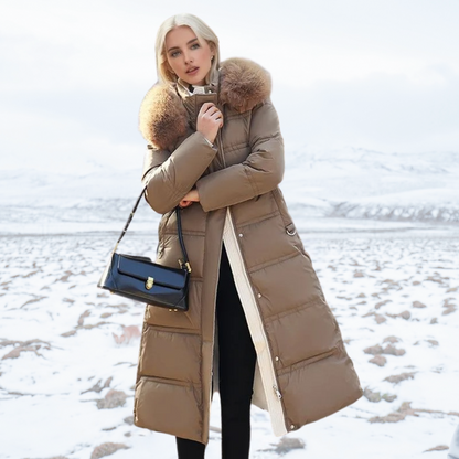 Stylish Winter Coat Women Faux Fur Elegant