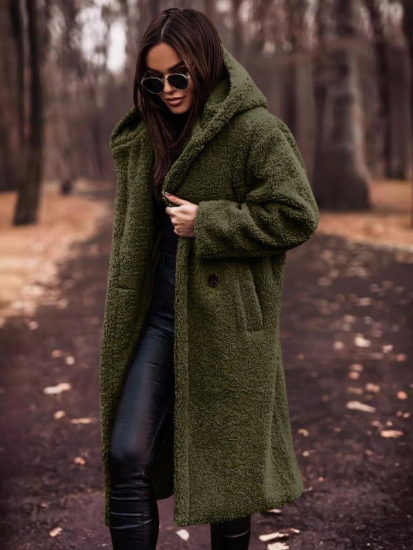 Women's Elegant Trench Coat with Belt