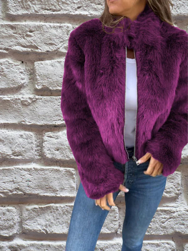 Women's Winter Jacket Warm Stand-up Collar Comfort