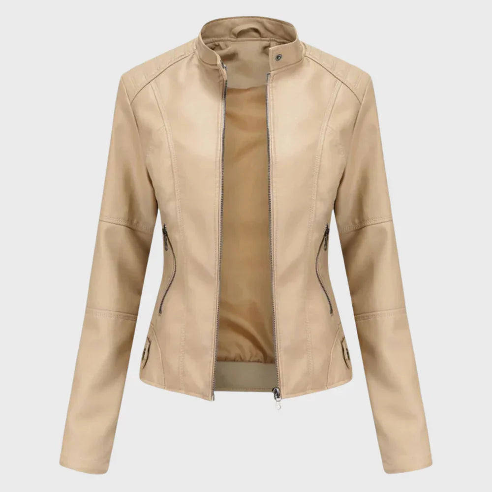 Leather Jacket Casual Trendy