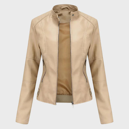 Leather Jacket Casual Trendy