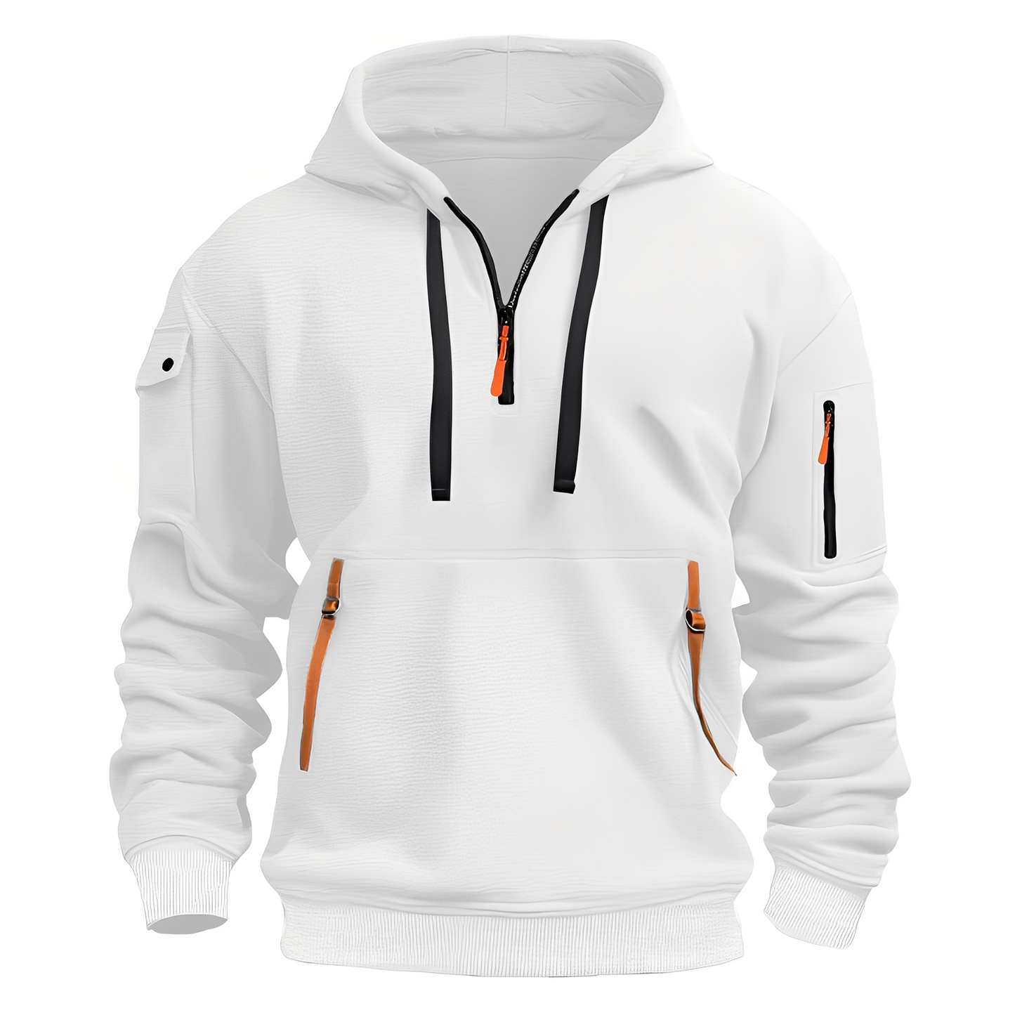 Men's Comfortable Zip-Up Hoodie