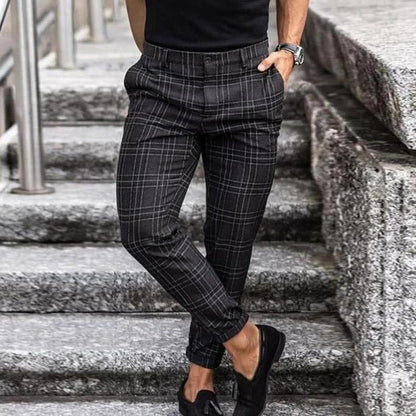 Lucas - Stylish Checked Trousers for Men