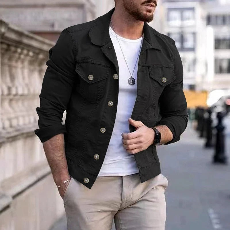 Men's Classic Denim Jacket ModernSlimFit