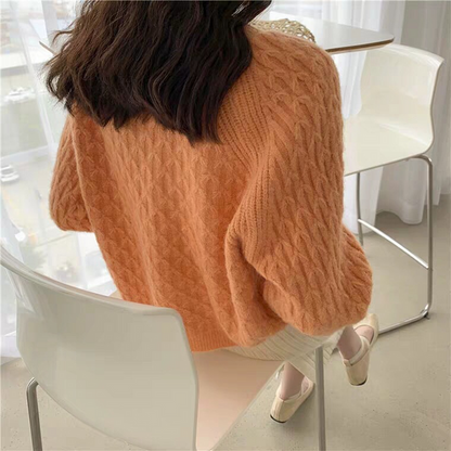 Nora Knitted Sweater Soft Cuddly Design