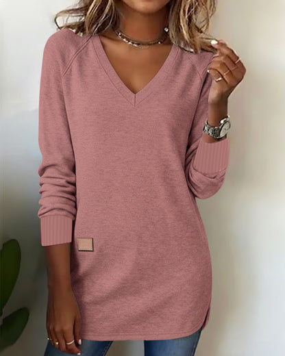 Elegant Dress V-neck Chic Design