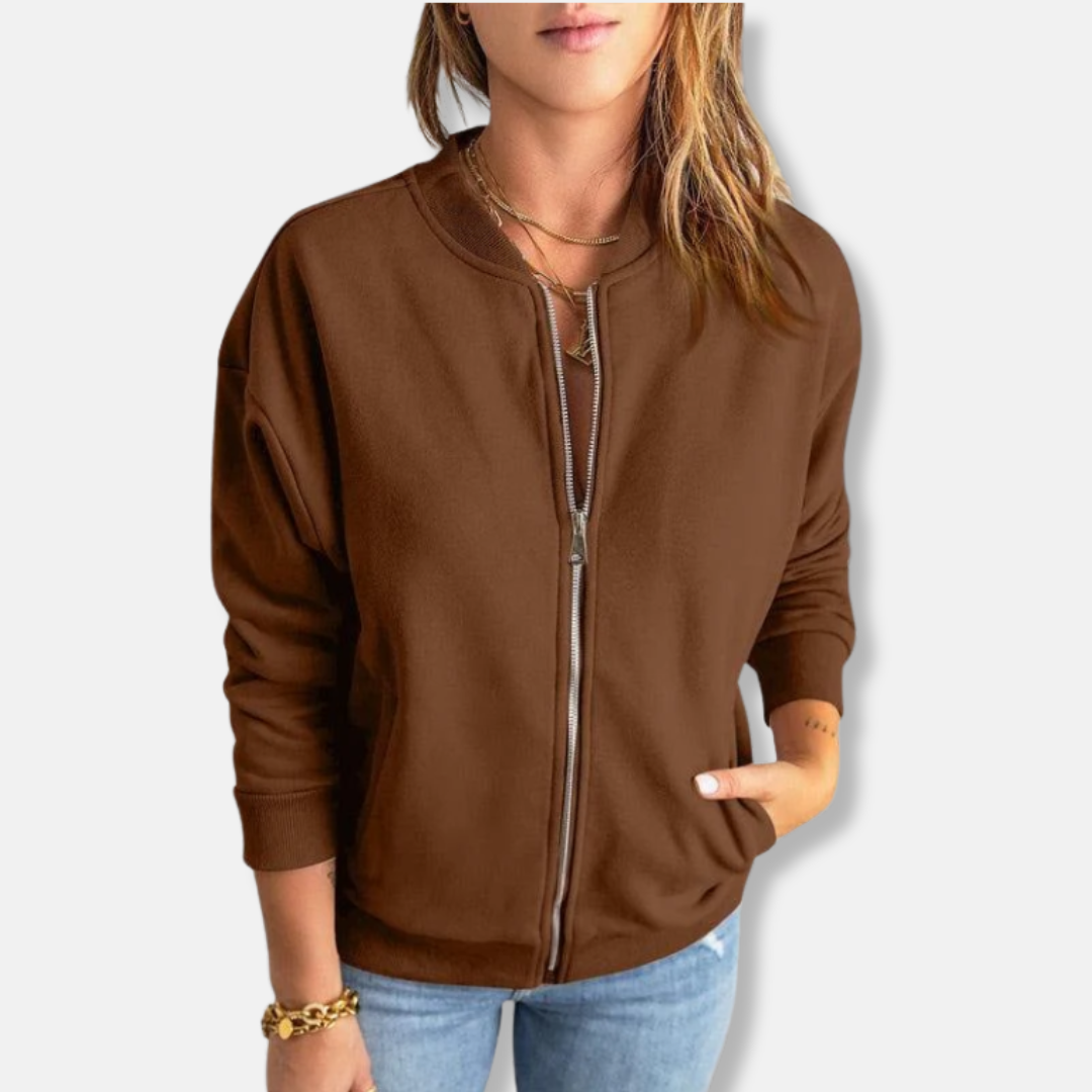 Lightweight Zipper Jacket Modern Style