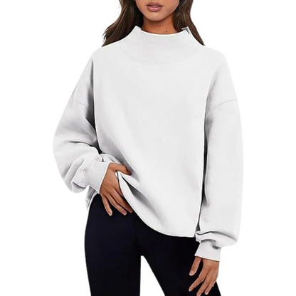 Comfortable Oversized Long-Sleeve Sweater