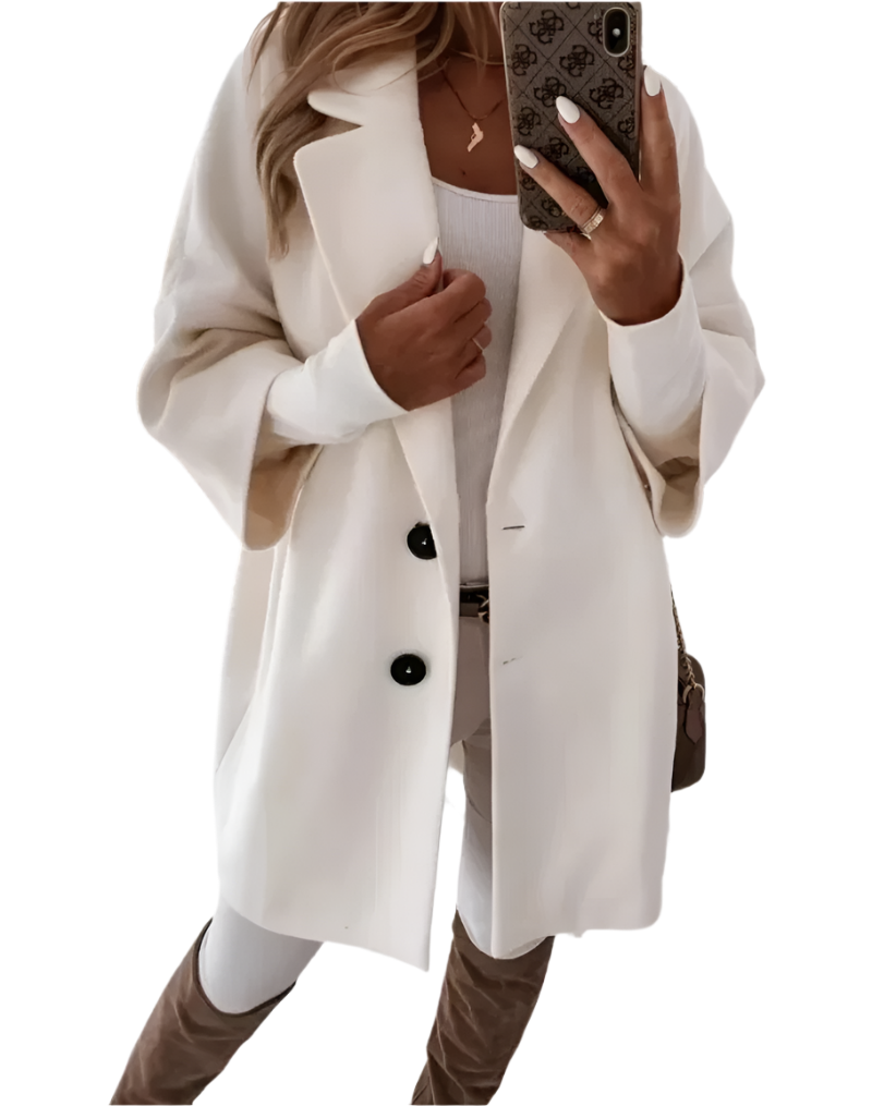 Elegant Women's Trench Coat Loose Fit
