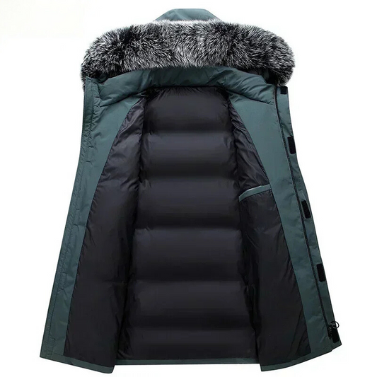 Herren Winterparka Winddicht Warm Isoliert - IdealeKleiden