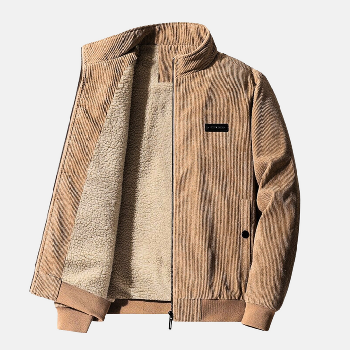 Men's Winter Jacket Long Sleeve Zipper Insulated