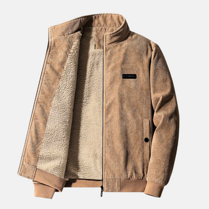 Men's Winter Jacket Long Sleeve Zipper Insulated