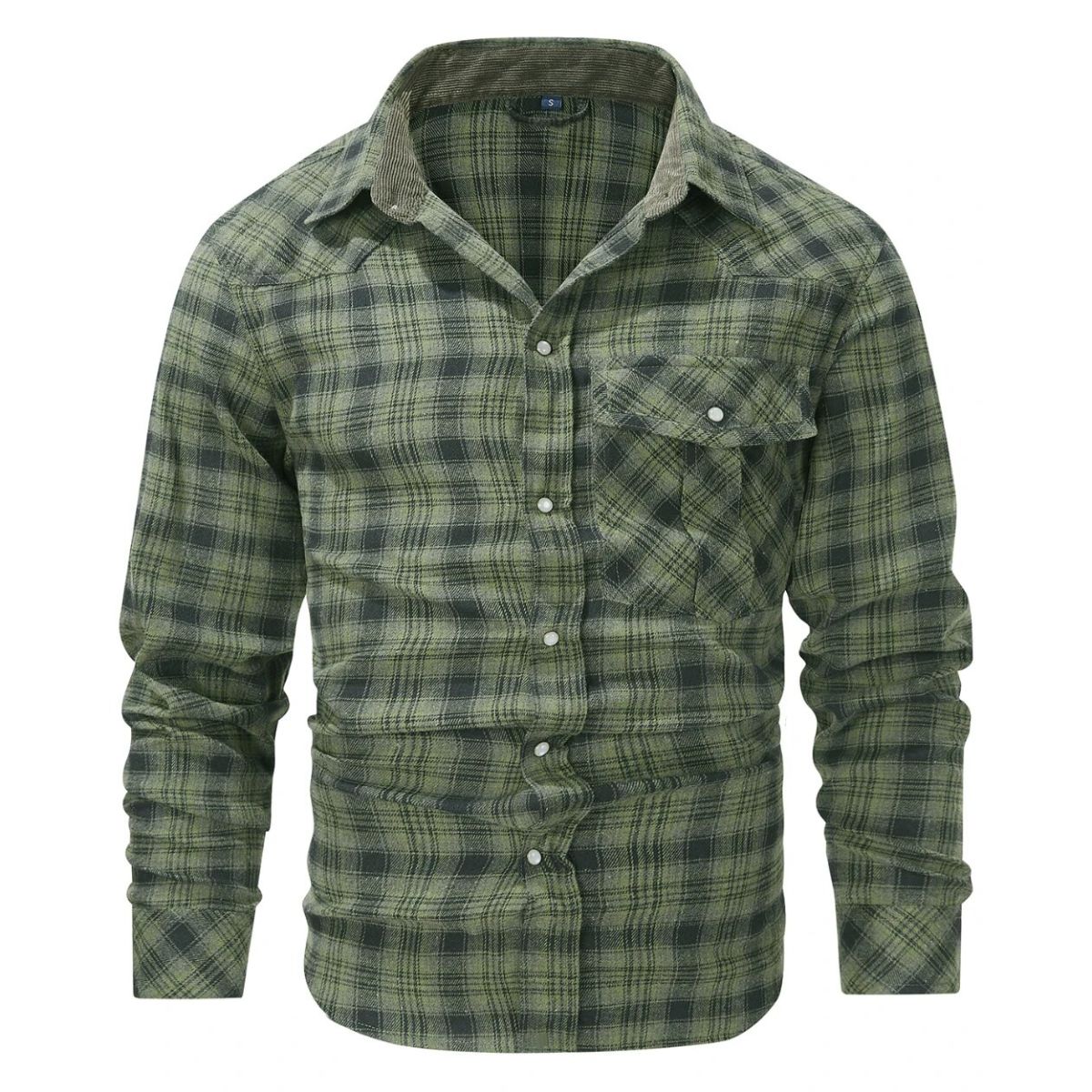 Herren Winterjacke Karomuster Elegant - IdealeKleiden