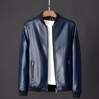 Tailor-made Leather Jacket Men Biker Style