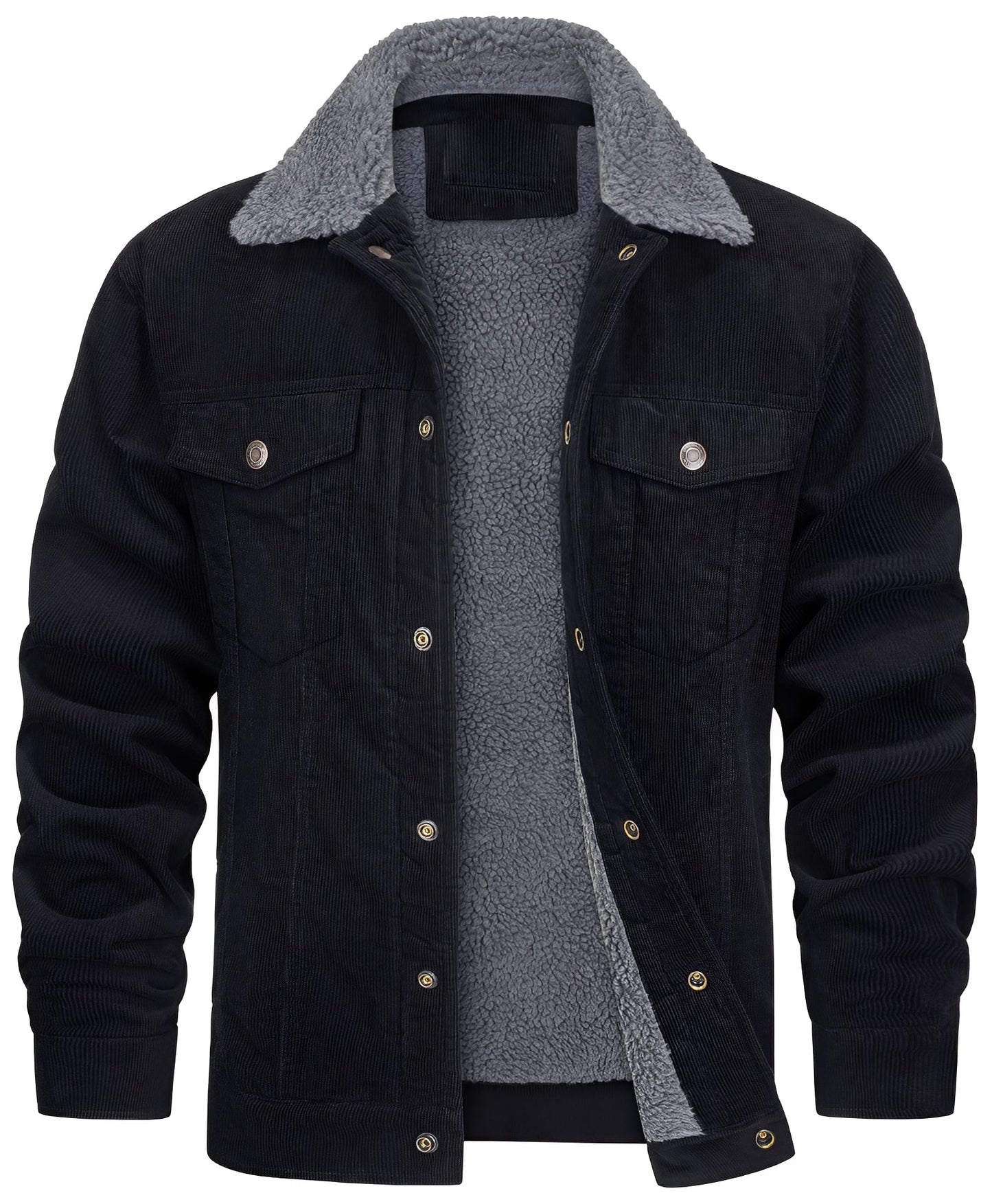 Men's Corduroy Jacket Comfortable Plush