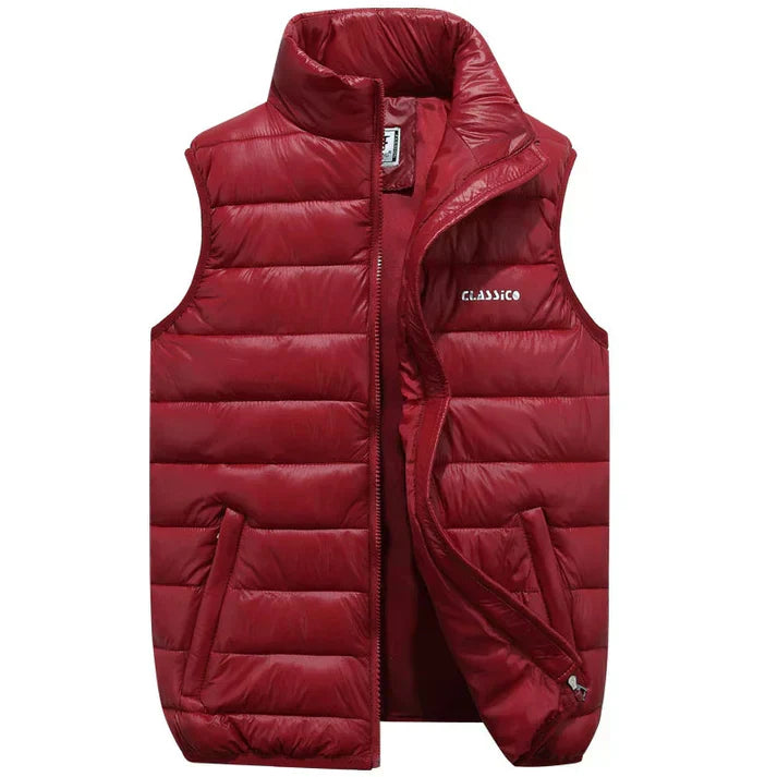 Men's Lined Vest Warm Elegant