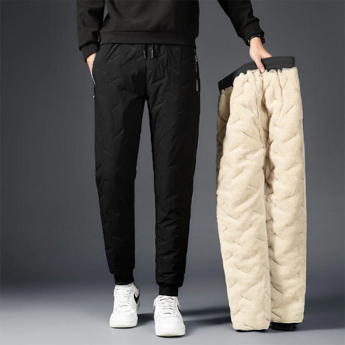 Men's Fleece Pants Warm & Stylish