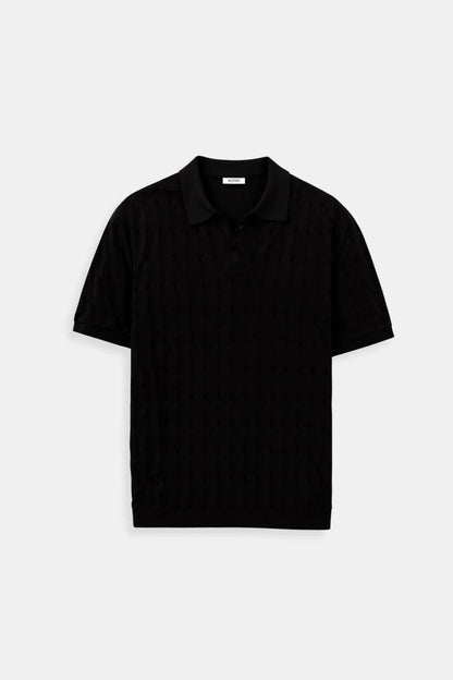 Men's Elegant White Polo Shirt