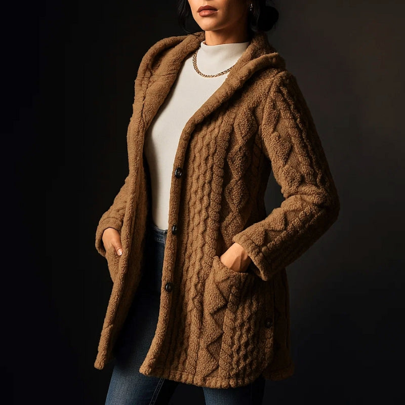 Women's Soft Plush Coat Nova Style