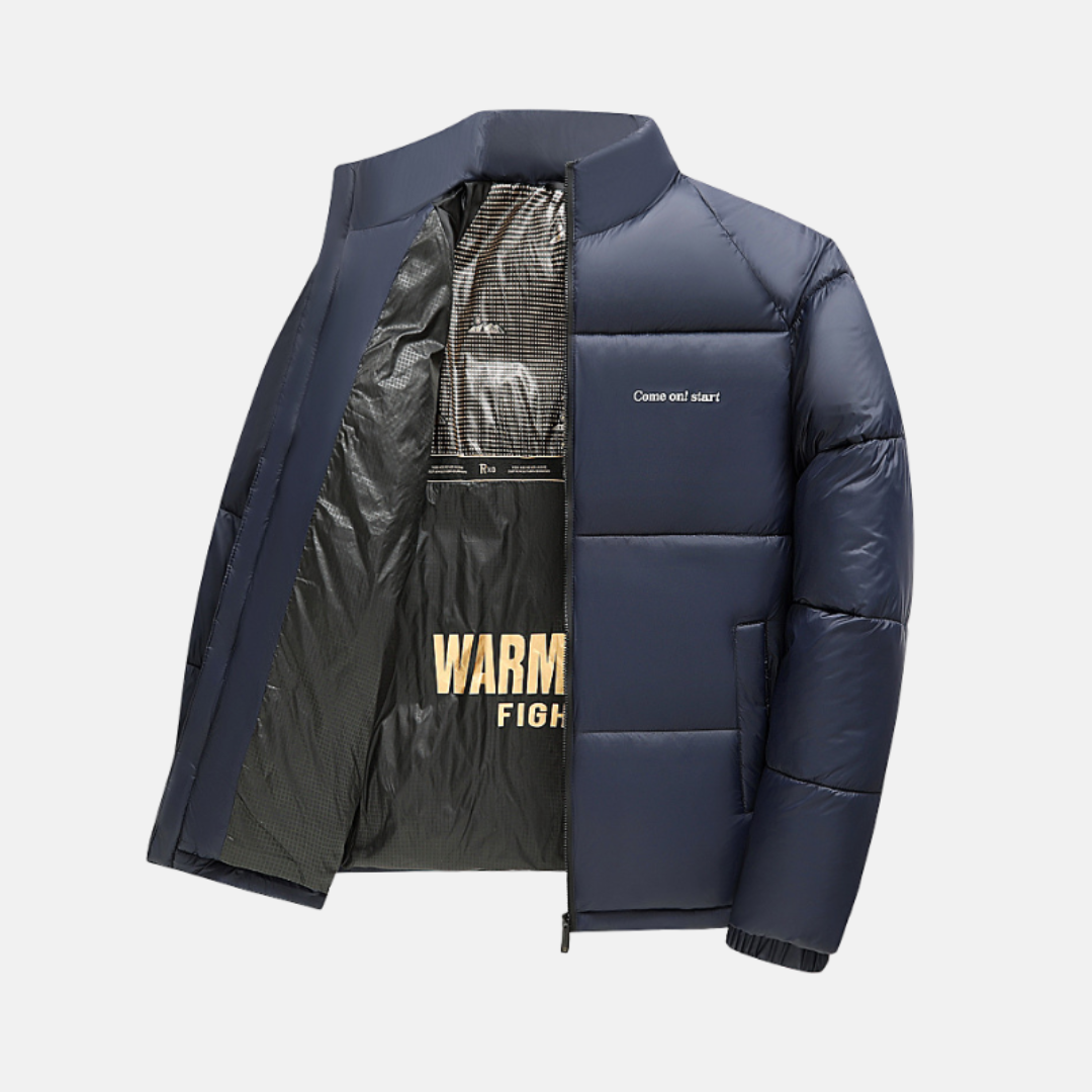 Winter Jacket Insulated Warm Quilted Jacket Loose Fit