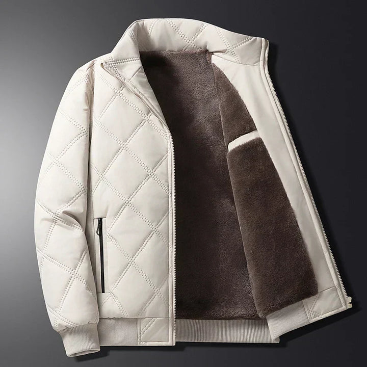 Soft Fleece Quilted Jacket Women Warm and Comfortable
