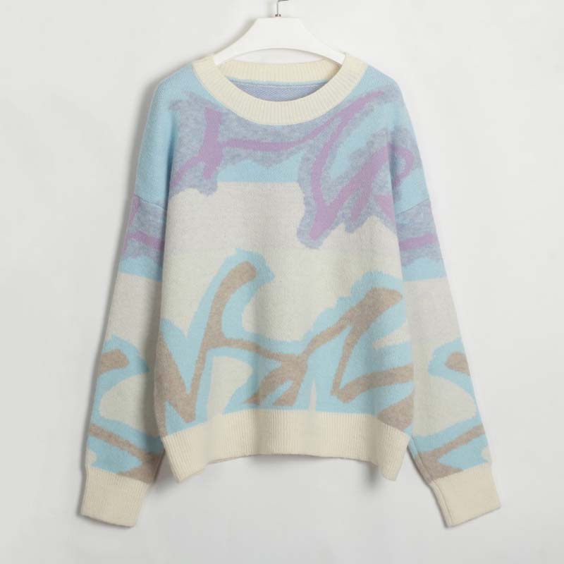 Fashionable Color Block Pullovers