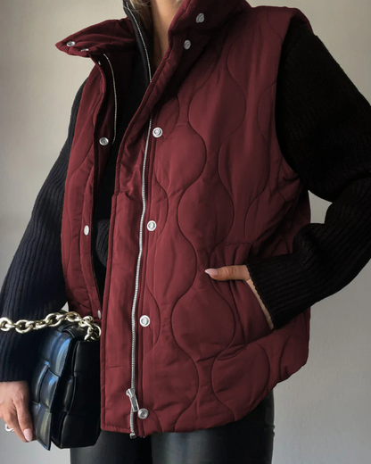 Women's Plus Size Puffer Jacket