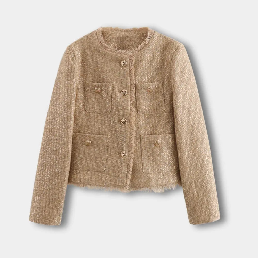 Practical Transitional Jacket for Women with Flap Pockets