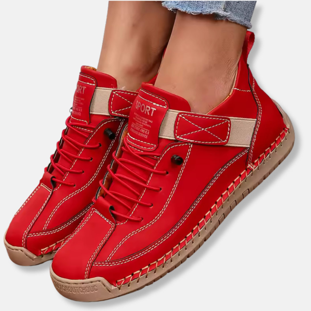 Water-Repellent Boots With Lacing And Non-Slip Sole