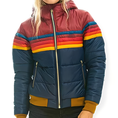 Stylish Women's Hooded Jacket Modern