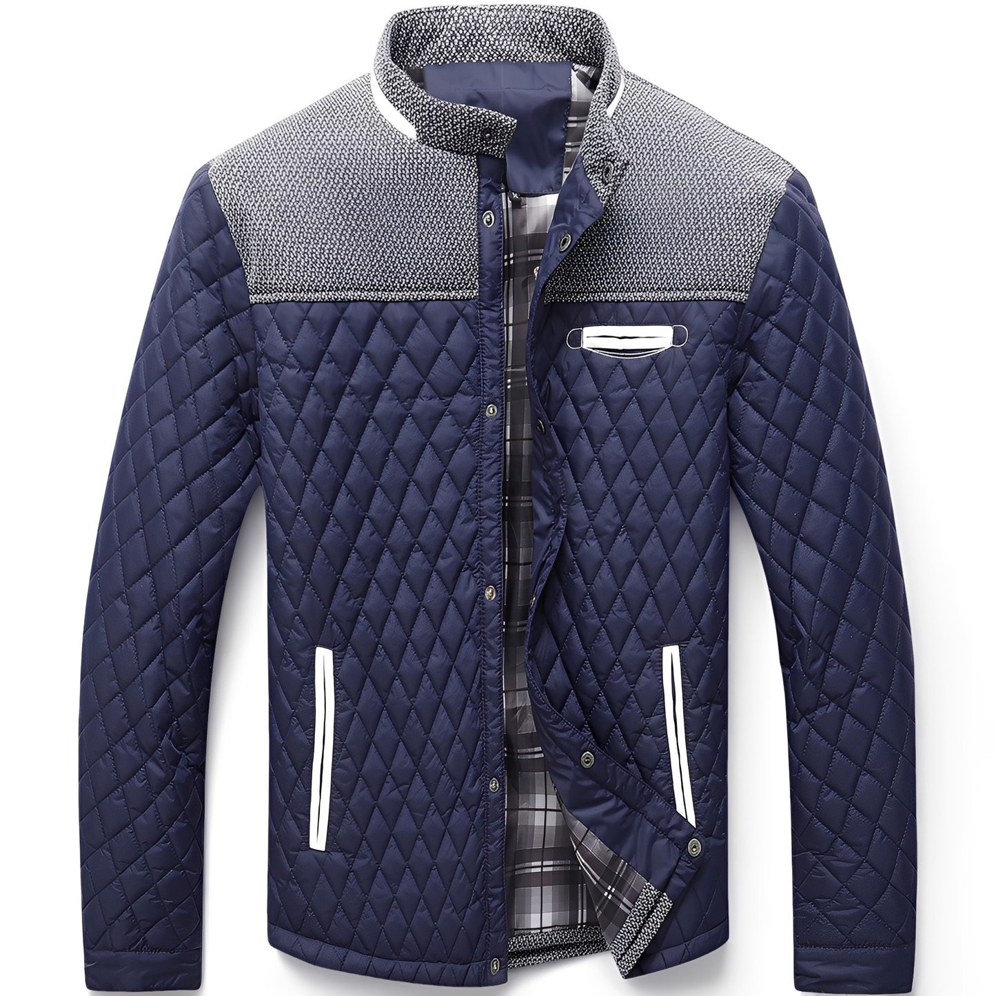 Men's Warm Quilted Leisure Jacket
