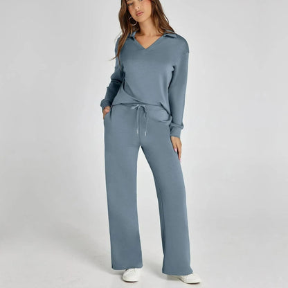 Women's Loungewear Set with Comfortable Trousers