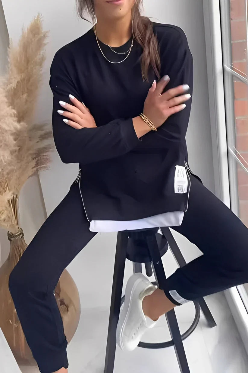 Women's Tracksuit Loungewear Set Sweatshirt Pants