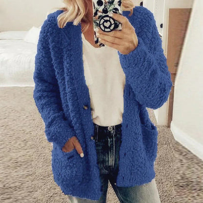 Women's Scarf Fleece Vest Warm