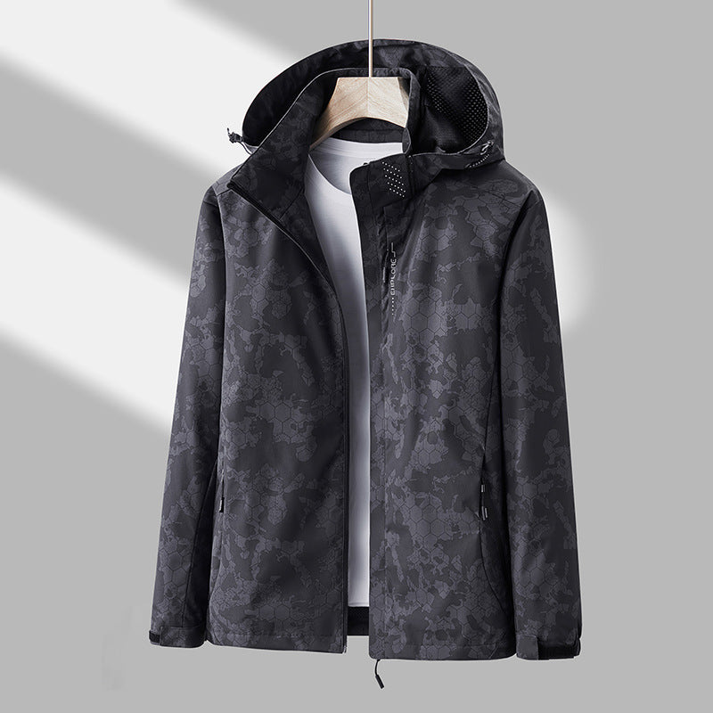 Stilvolle Unisex-Kapuzenjacke Modern