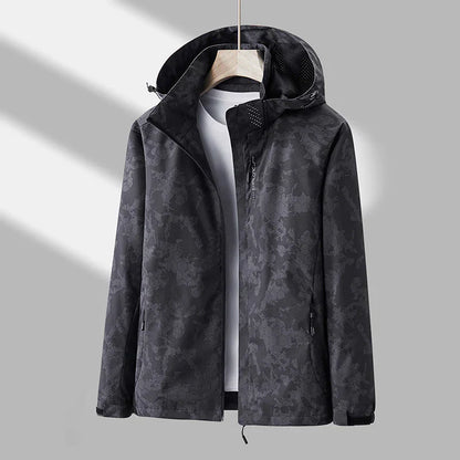 Windbreaker Hooded Unisex Streetwear Style