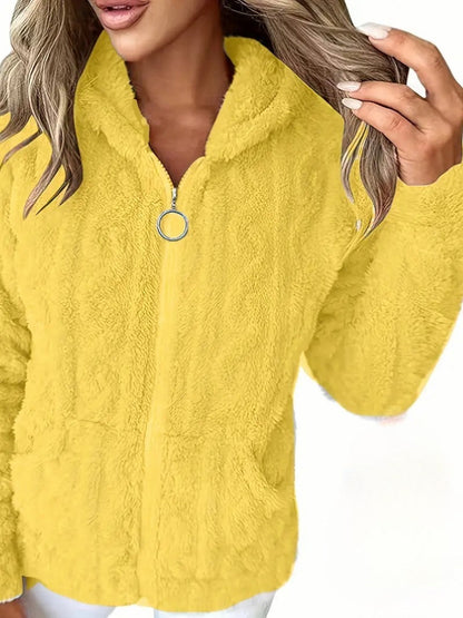 Hoodie Soft Comfortable With Zipper
