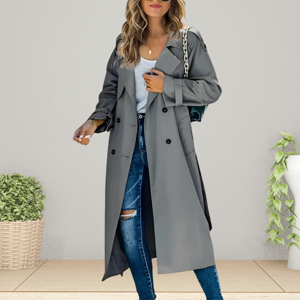 Elegant Women's Long & Warm Trench Coat