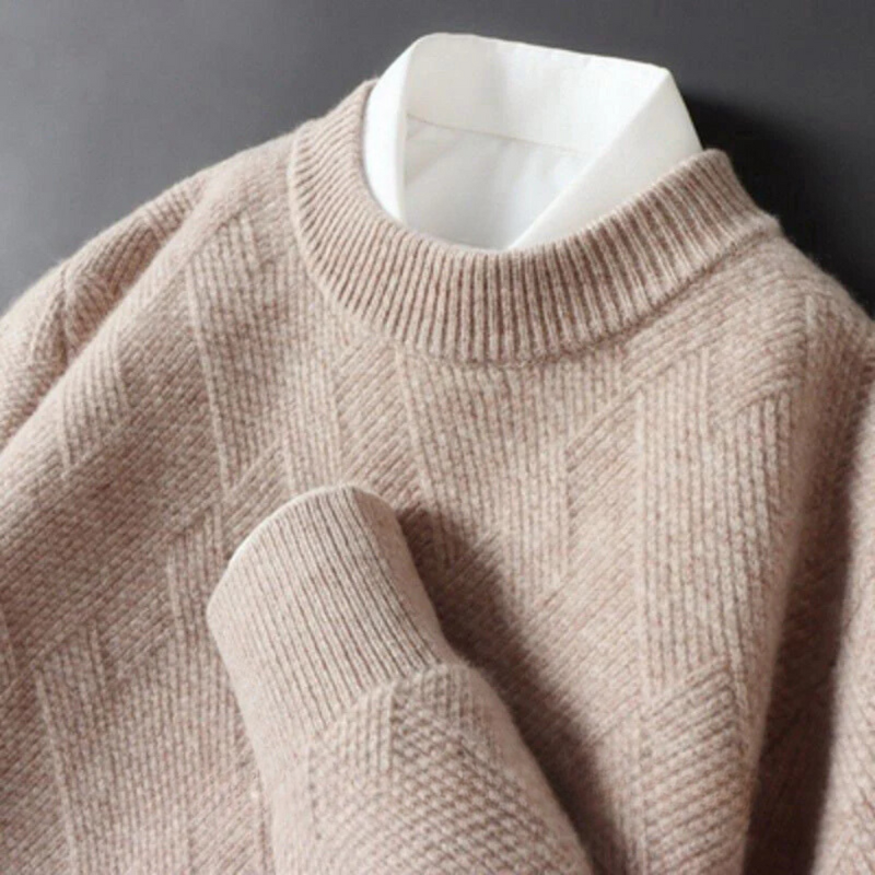 Herren Pullover Luxus Weich Qualität